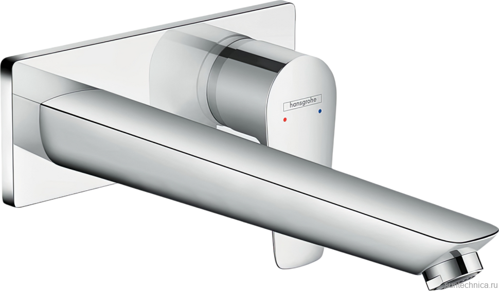 Смеситель для раковины Hansgrohe Talis E 71734000 С ВНУТРЕННЕЙ ЧАСТЬЮ хром