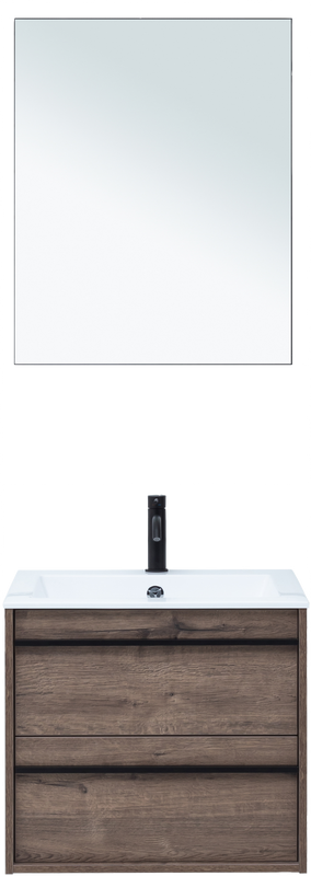 Мебель для ванной комнаты Aquanet Lino 60 дуб веллингтон