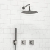 Душевой комплект Wasserkraft Tauber A6451.296.097.121.275.100.276 С ВНУТРЕННЕЙ ЧАСТЬЮ, никель