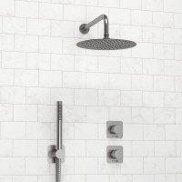 Душевой комплект Wasserkraft Tauber A6451.296.097.121.275.100.276 С ВНУТРЕННЕЙ ЧАСТЬЮ, никель