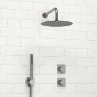 Душевой комплект Wasserkraft Tauber A6451.296.097.121.275.100.276 С ВНУТРЕННЕЙ ЧАСТЬЮ, никель