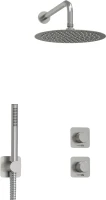 Душевой комплект Wasserkraft Tauber A6451.296.097.121.275.100.276 С ВНУТРЕННЕЙ ЧАСТЬЮ, никель