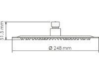 Душевой комплект Wasserkraft Tauber A6451.296.097.121.275.100.276 С ВНУТРЕННЕЙ ЧАСТЬЮ, никель