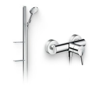 Душевой комплект Смеситель для душа Hansgrohe Talis S 72600000 + Гарнитур Raindance Select S 27646000 хром