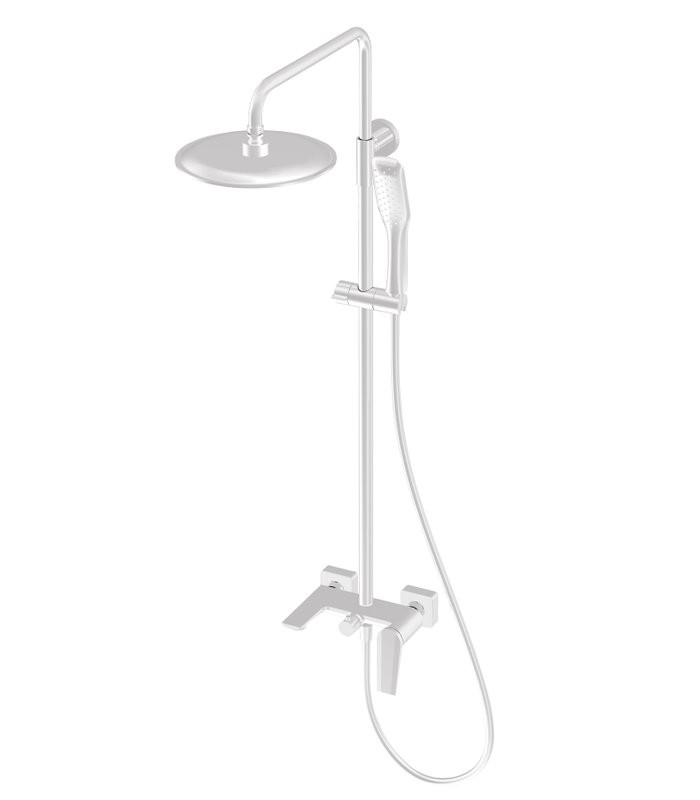 Душевая стойка Olive'S Viar 28511VRW белая матовая