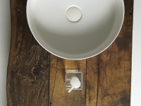 Накладная раковина Galassia SmartB 7405 38 белая, круглая, фаянс