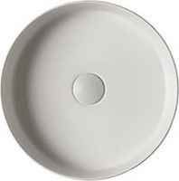 Накладная раковина Galassia SmartB 7405 38 белая, круглая, фаянс