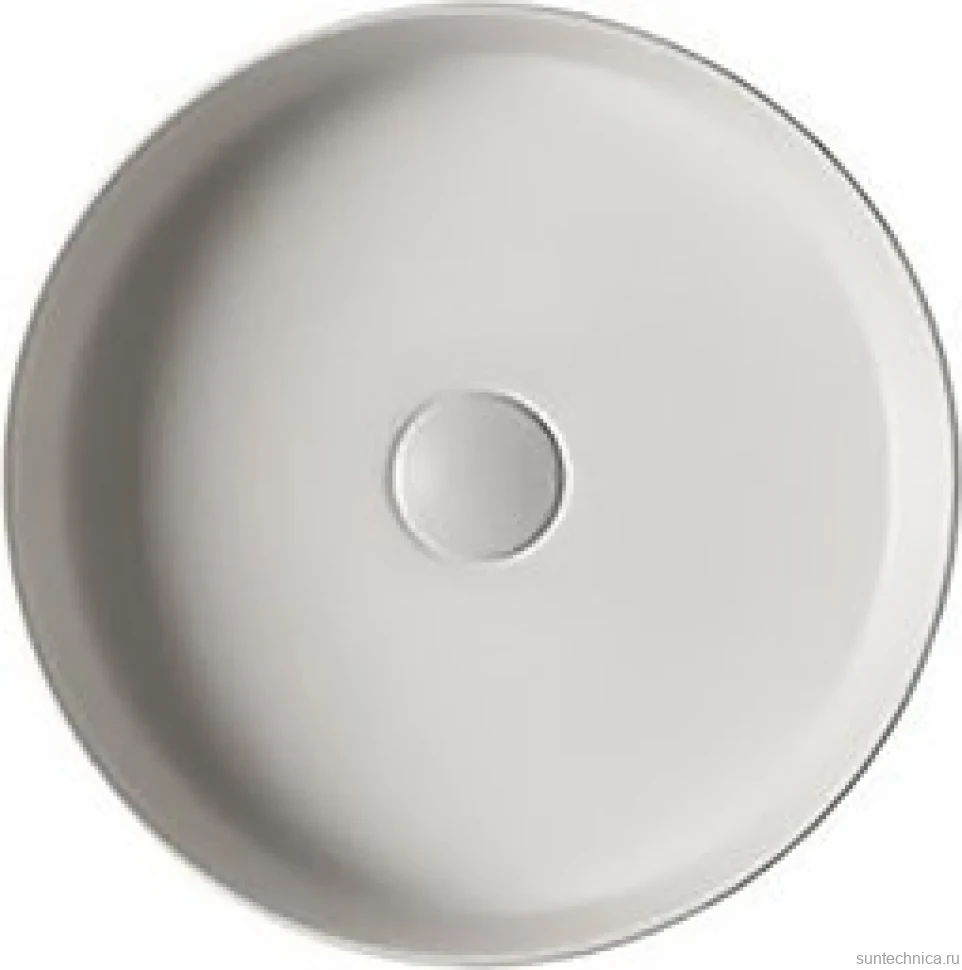 Накладная раковина Galassia SmartB 7405 38 белая, круглая, фаянс