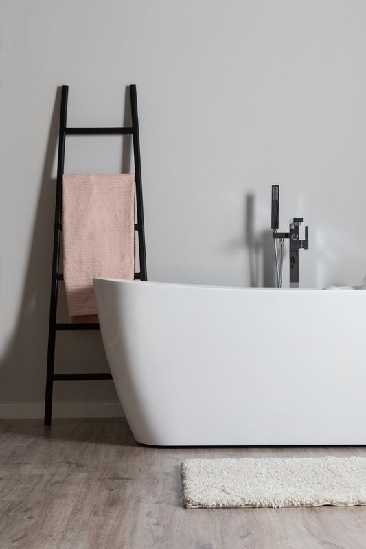 Акриловая ванна Allen Brau Infinity 2 170x80 см, отдельностоящая, белая, на ножках, со сливом-переливом