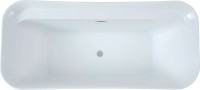 Акриловая ванна Allen Brau Infinity 2 170x80 см, отдельностоящая, белая, на ножках, со сливом-переливом