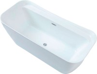 Акриловая ванна Allen Brau Infinity 2 170x80 см, отдельностоящая, белая, на ножках, со сливом-переливом