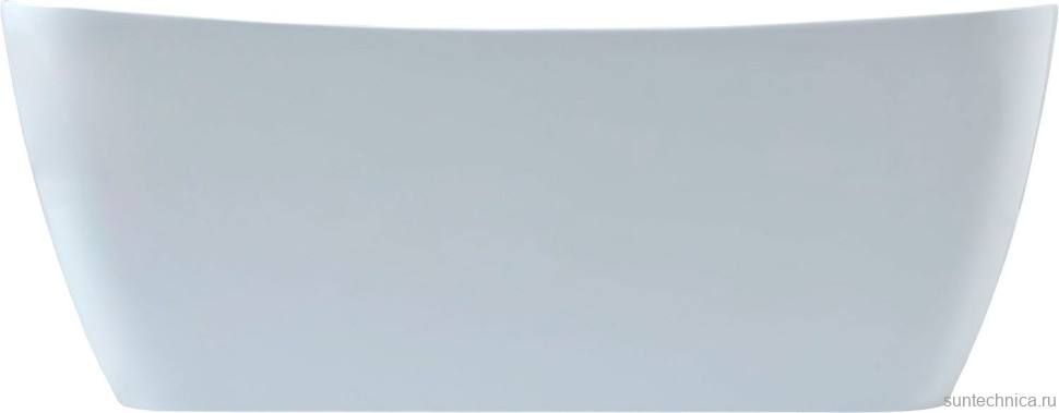 Акриловая ванна Allen Brau Infinity 2 170x80 см, отдельностоящая, белая, на ножках, со сливом-переливом