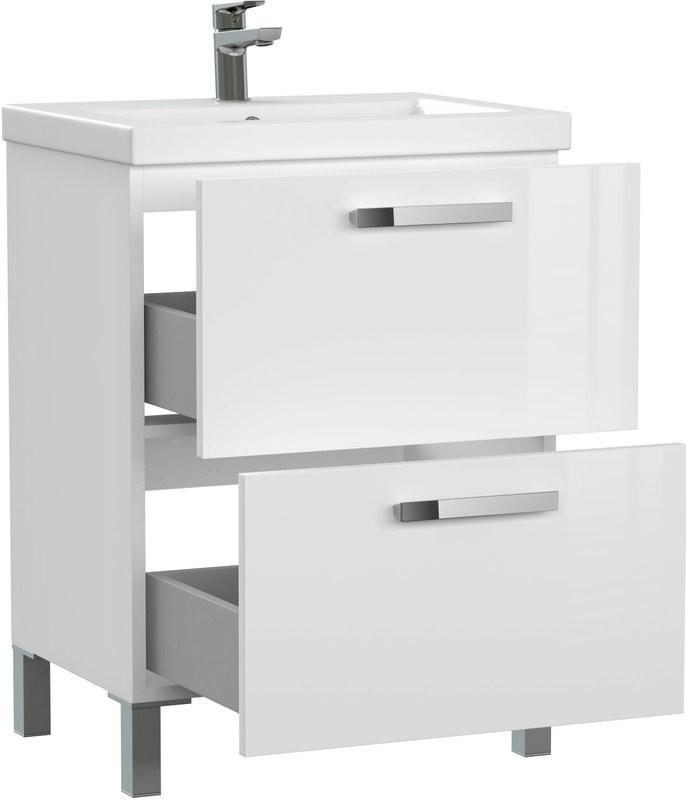 Тумба с раковиной Cersanit Melar 60