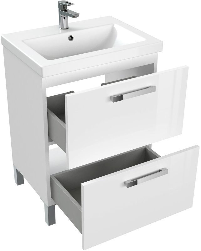 Тумба с раковиной Cersanit Melar 60