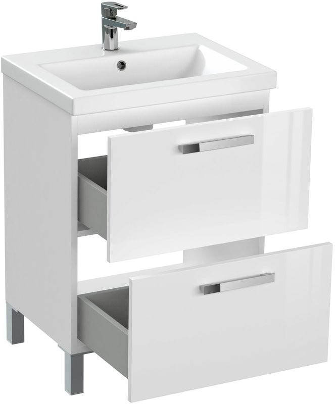 Тумба с раковиной Cersanit Melar 60