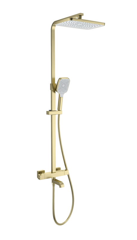 Душевая стойка Wonzon & Woghand WW-B3026-T1-BG брашированное золото