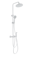 Душевая стойка Wonzon & Woghand WW-B3097-A-MW с гигиеническим душем, матовая белая