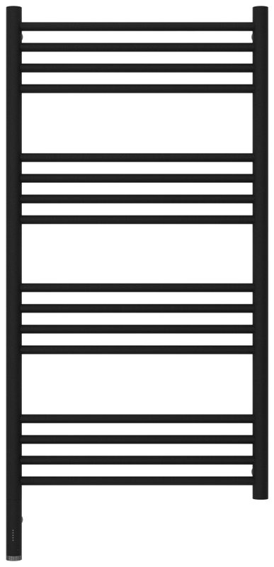 Полотенцесушитель электрический Сунержа Богема 3.1 15-6004-1050 110x55 см, подключение слева, темный титан муар, лесенка
