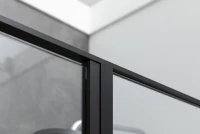Душевой уголок Allen Brau Priority 140x90, профиль черный браш, стекло прозрачное