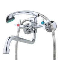 Смеситель с длинным изливом для ванны Frap H20 F2220 хром Смеситель с длинным изливом для ванны Frap H20 F2220 хром