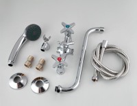 Смеситель с длинным изливом для ванны Frap H20 F2220 хром