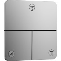 Переключатель потоков Hansgrohe ShowerSelect Comfort Q 15587000 на три потребителя, хром