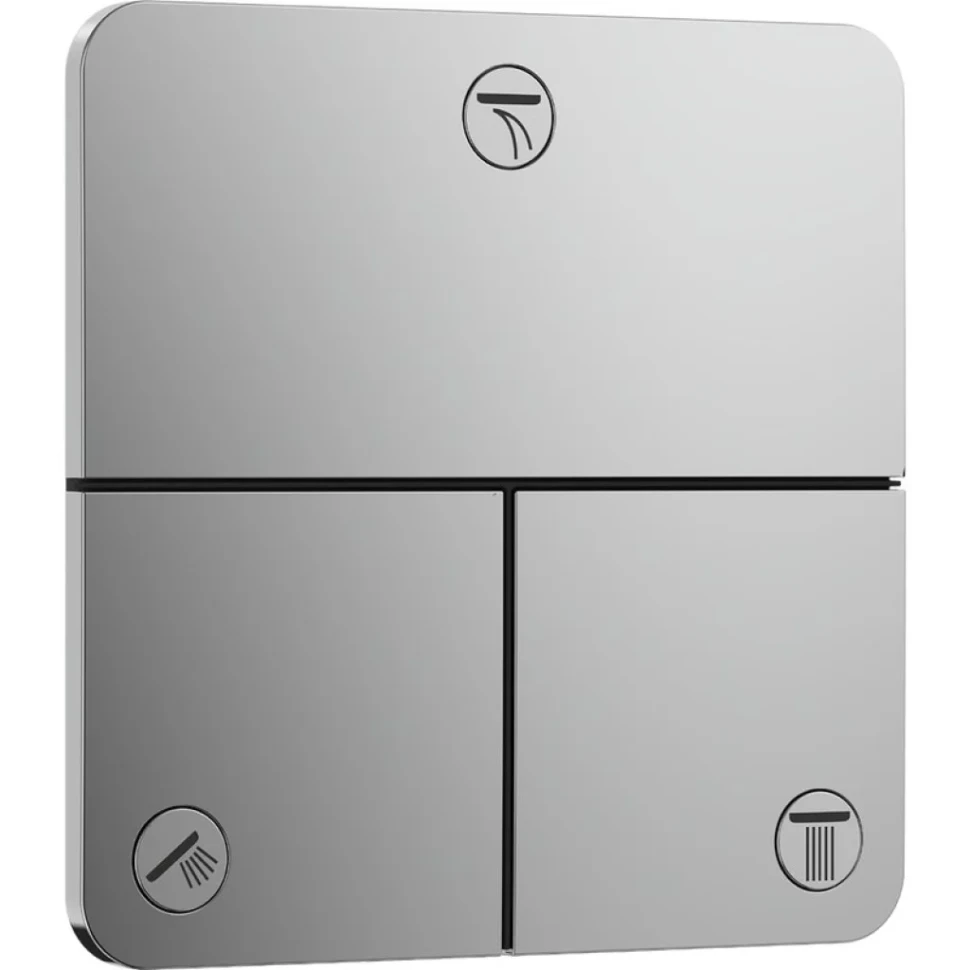 Переключатель потоков Hansgrohe ShowerSelect Comfort Q 15587000 на три потребителя, хром