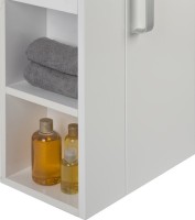 Тумба под раковину IDDIS Torr 40 L, подвесная, белая