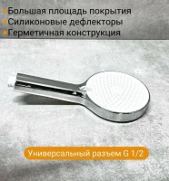 Душевая лейка BELZ BS01 хром