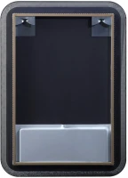 Зеркало Art&Max Messina AM-Mes-500-700-DS-F 50х70 белое, с LED-подсветкой, 6000К