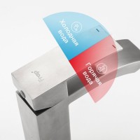 Смеситель для раковины Frap H803 F10803 сатин Смеситель для раковины Frap H803 F10803 сатин