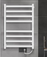 Полотенцесушитель электрический Indigo Oktava Slim 3 LСLOKS3E80-50WMRt белый матовый