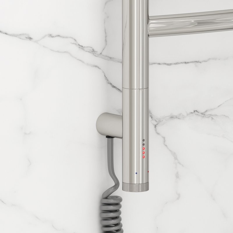 Полотенцесушитель электрический Сунержа Галант 3.1 00-6000-1040 110x45 см, подключение слева, без покрытия, лесенка