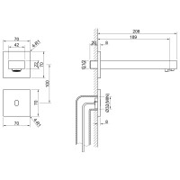 Смеситель для раковины Timo Selene 2073/16SM С ВНУТРЕННЕЙ ЧАСТЬЮ, матовый белый Смеситель для раковины Timo Selene 2073/16SM С ВНУТРЕННЕЙ ЧАСТЬЮ, матовый белый