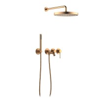 Душевой комплект Timo Saona SX-2348/19SM С ВНУТРЕННЕЙ ЧАСТЬЮ, розовое золото