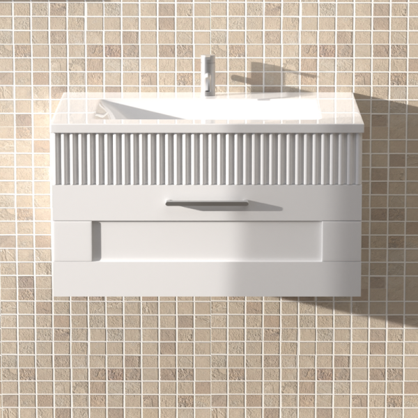 Тумба с раковиной Sanvit Турин 1 75, белая