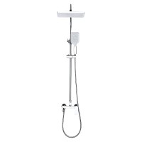 Душевая стойка AZARIO Arizona  Square AZ-20S хром