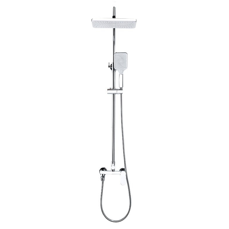 Душевая стойка AZARIO Arizona  Square AZ-20S хром