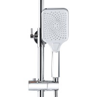 Душевая стойка AZARIO Arizona  Square AZ-20S хром