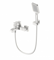 Смеситель для ванны с душем Wonzon & Woghand Flex WW-88037072-BN брашированный никель