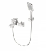 Смеситель для ванны с душем Wonzon & Woghand Flex WW-88037072-BN брашированный никель Смеситель для ванны с душем Wonzon & Woghand Flex WW-88037072-BN брашированный никель