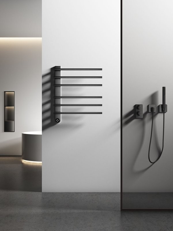 Полотенцесушитель электрический AQUAme с терморегулятором AQM3116GM