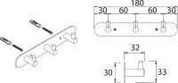 Крючок Fixsen Hotel FX-31005-3