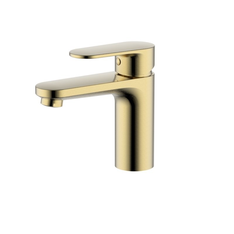 Смеситель для раковины AQUATEK Ника AQ1810BG золото шлифованное