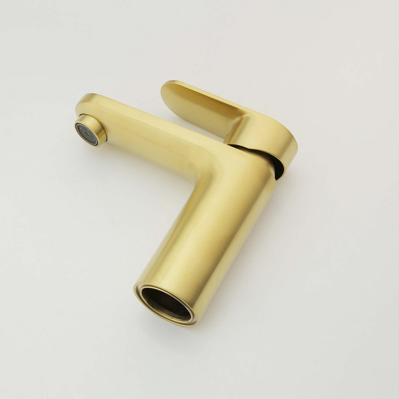 Смеситель для раковины AQUATEK Ника AQ1810BG золото шлифованное