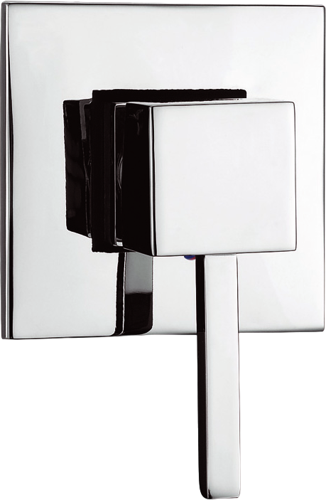 Встраиваемый смеситель для душа и ванны Kaiser Quadris 25017 С ВНУТРЕННЕЙ ЧАСТЬЮ, хром