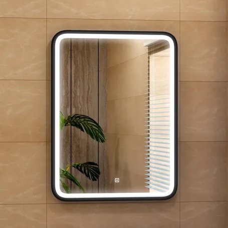 Зеркало Art&Max Genova 60х80 с подсветкой