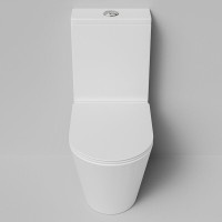 Унитаз-компакт напольный Grossman GR-4458SQ с микролифтом, белый глянец