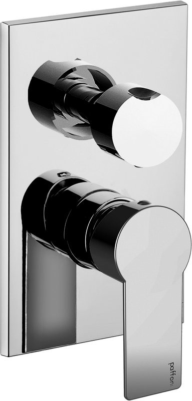 Встраиваемый смеситель для душа и ванны Paffoni Tango TA019CR/M С ВНУТРЕННЕЙ ЧАСТЬЮ