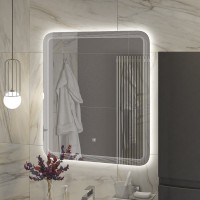 Зеркало Cezares Duet 70х80, с подсветкой